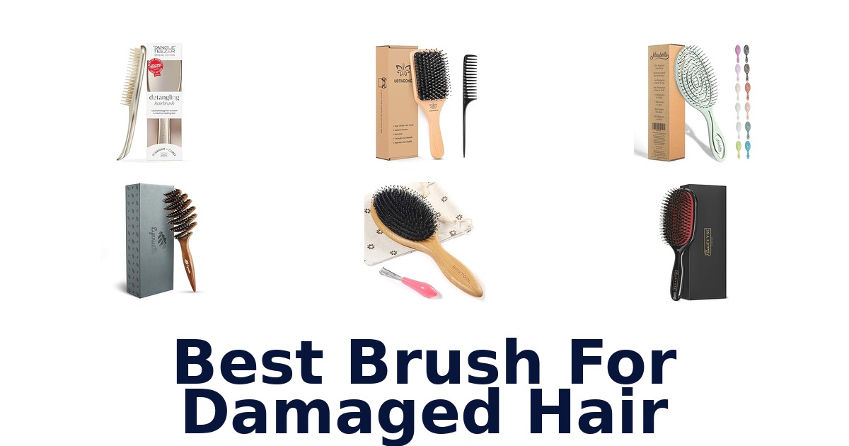 best brush for damaged hair