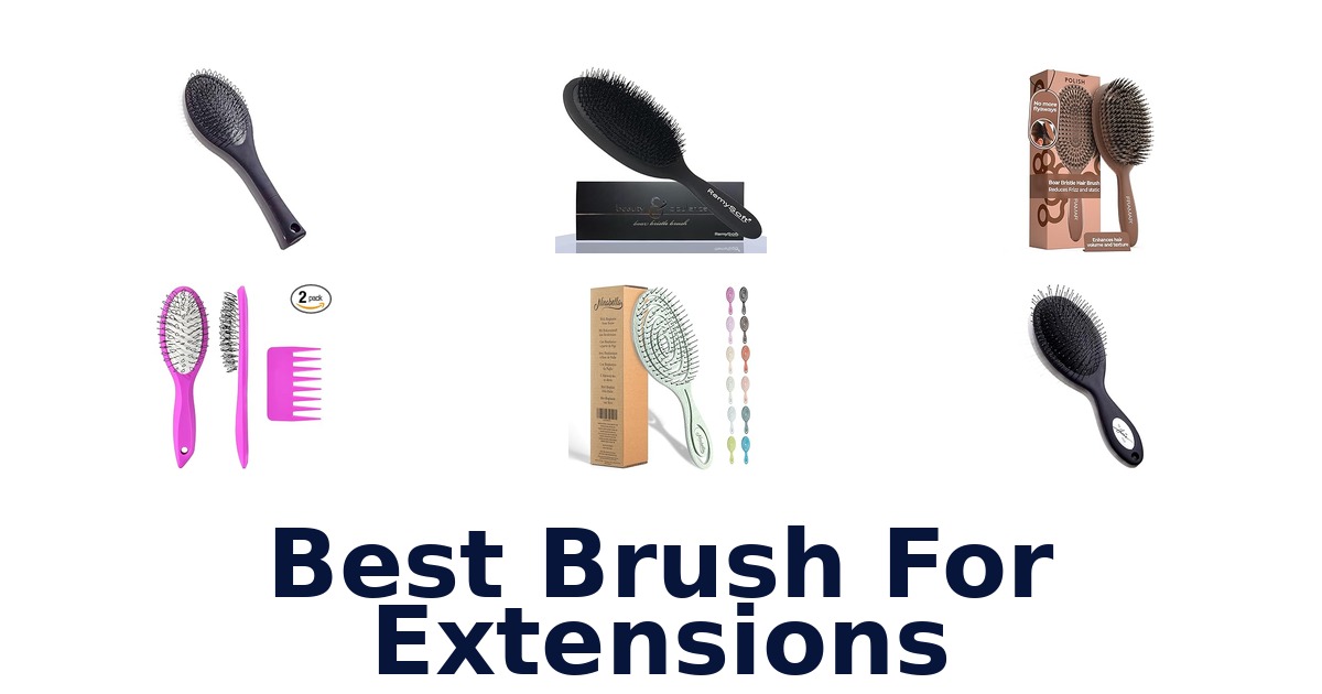 best brush for extensions