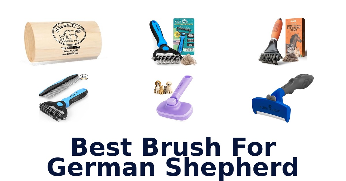 best brush for german shepherd