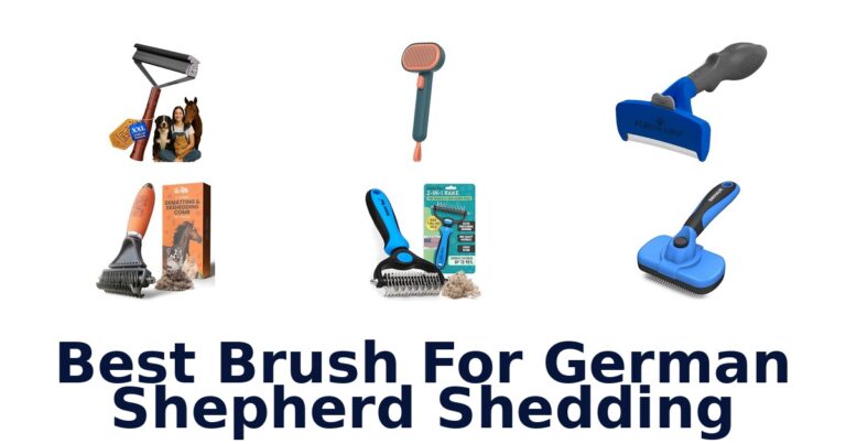 best brush for german shepherd shedding