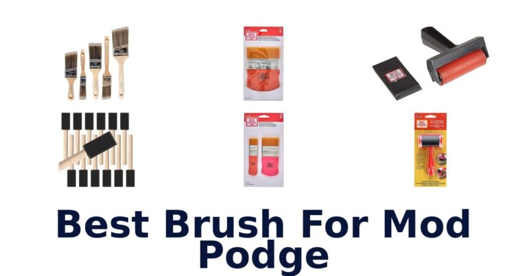 best brush for mod podge