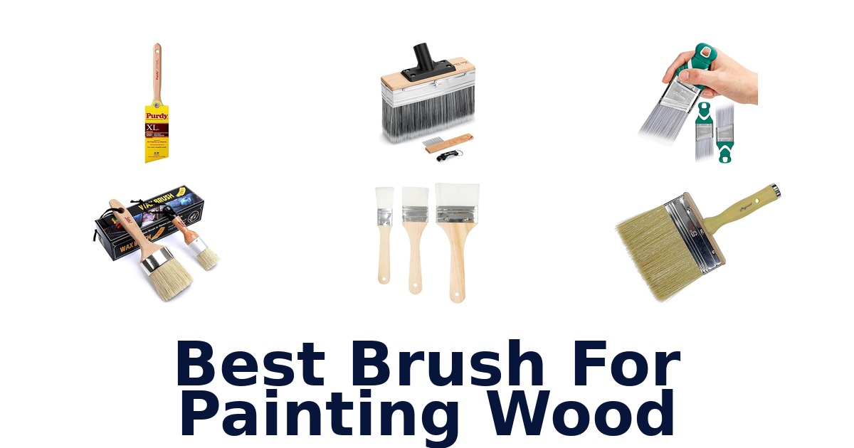 best brush for painting wood