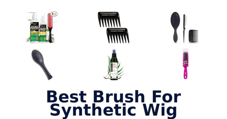 best brush for synthetic wig