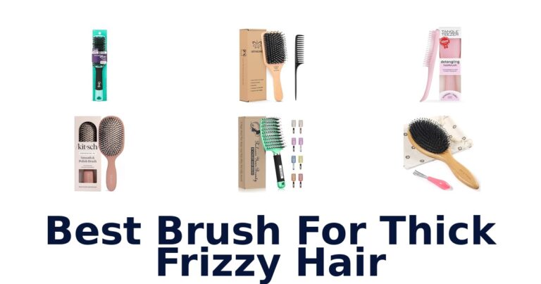 best brush for thick frizzy hair