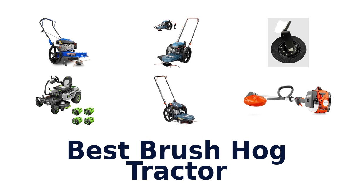 best brush hog tractor