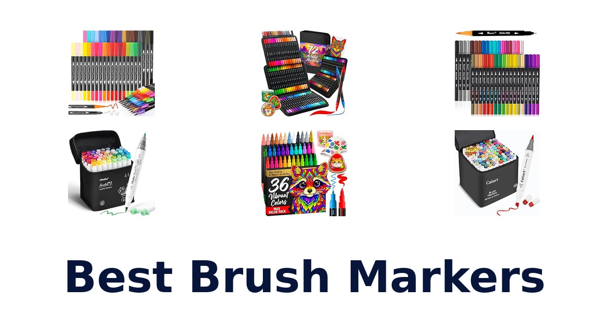 best brush markers