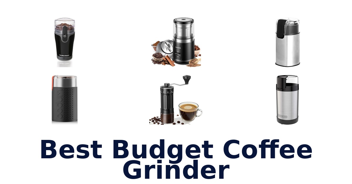 best budget coffee grinder