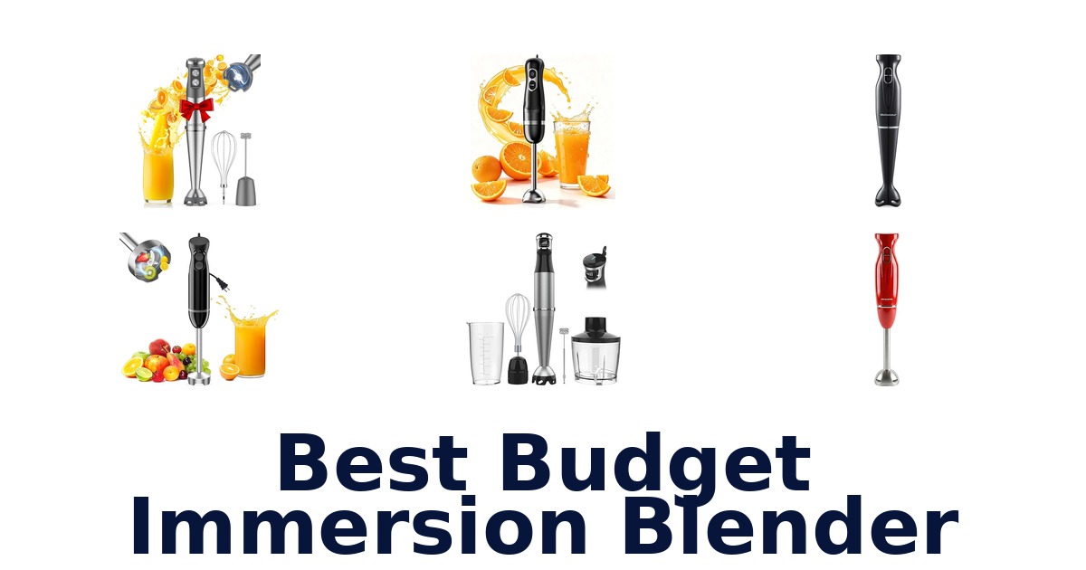 best budget immersion blender