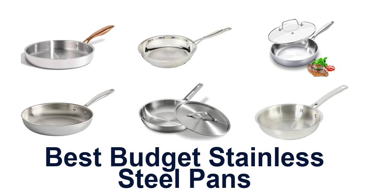 best budget stainless steel pans