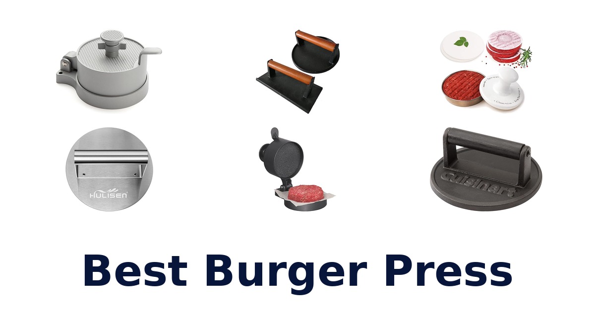 best burger press