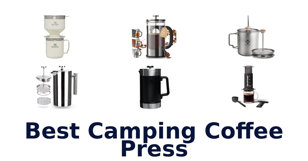 best camping coffee press