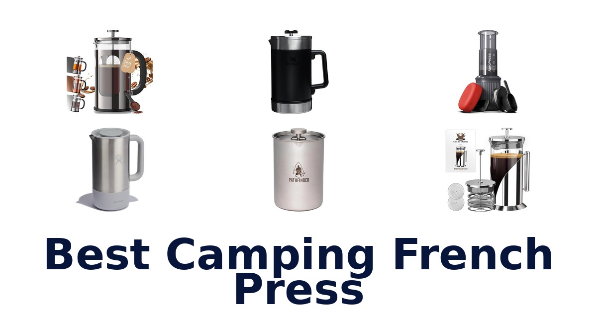 best camping french press