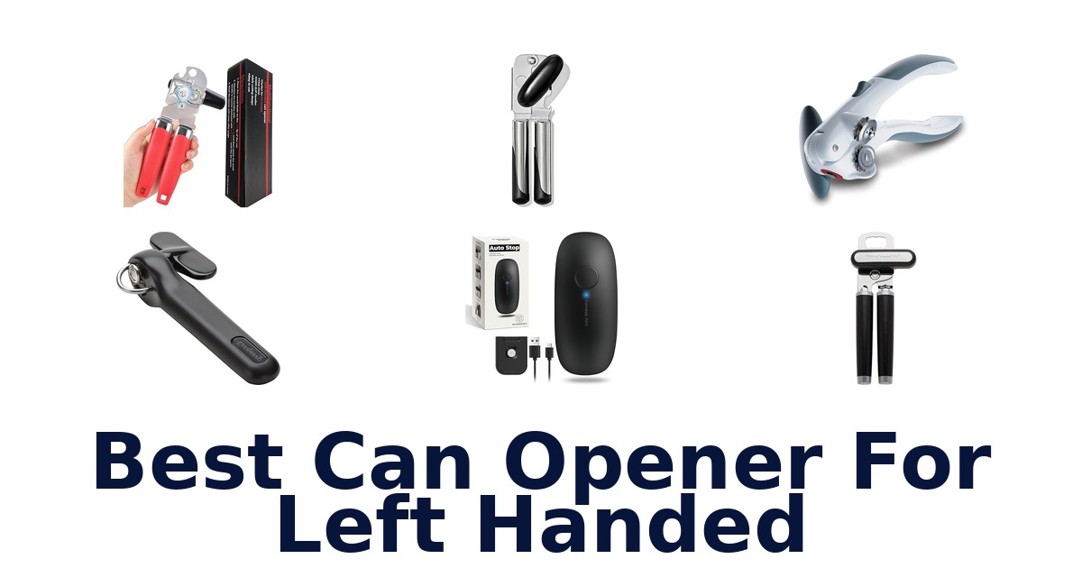 best can opener for left handed