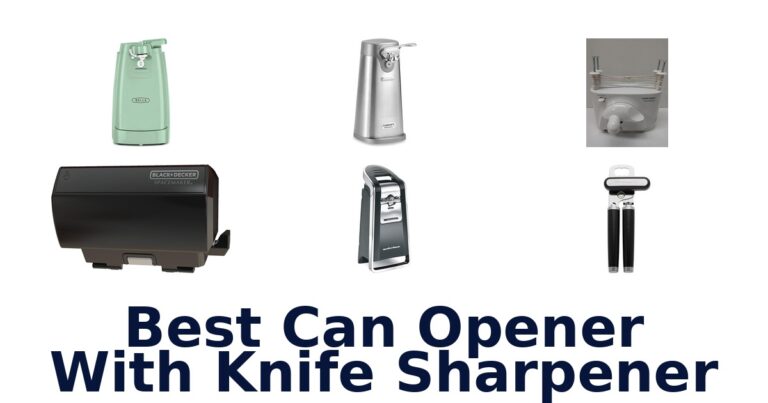 best can opener with knife sharpener