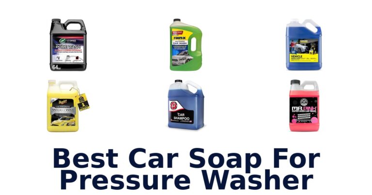 best car soap for pressure washer