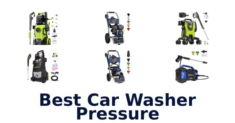 best car washer pressure
