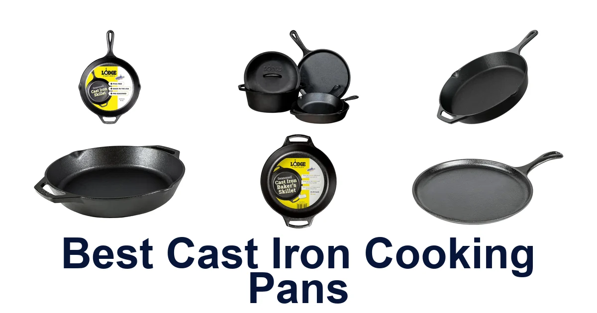 best cast iron cooking pans