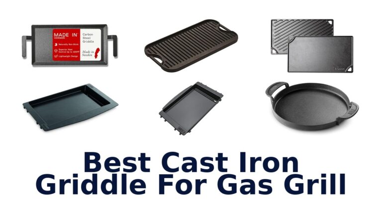 best cast iron griddle for gas grill