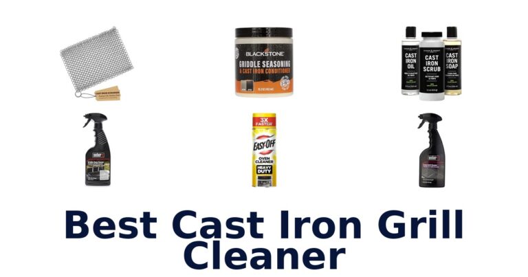 best cast iron grill cleaner