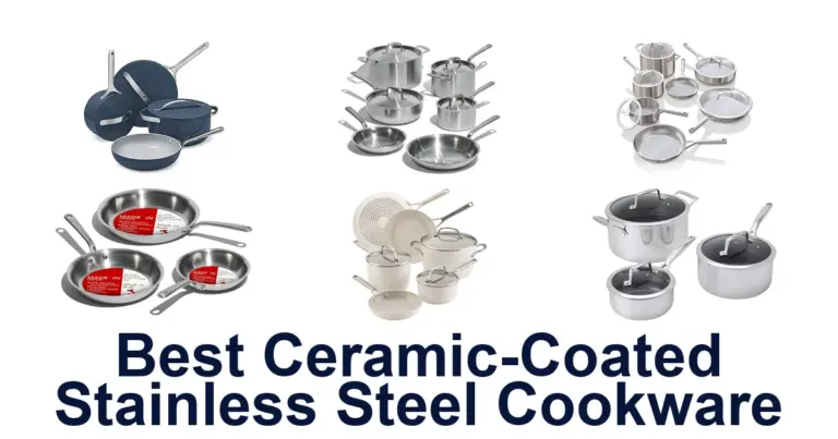 best ceramic-coated stainless steel cookware