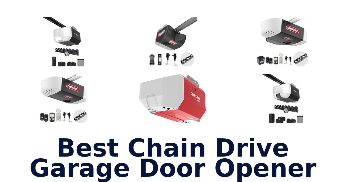 best chain drive garage door opener