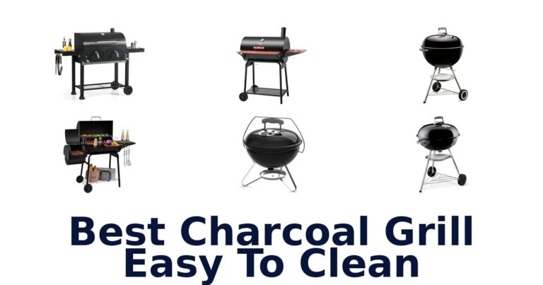 best charcoal grill easy to clean