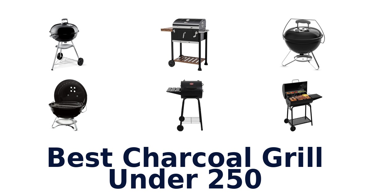best charcoal grill under 250