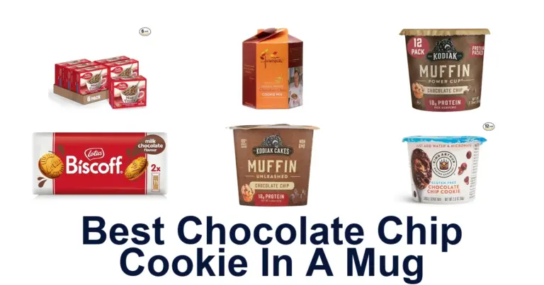 best chocolate chip cookie in a mug