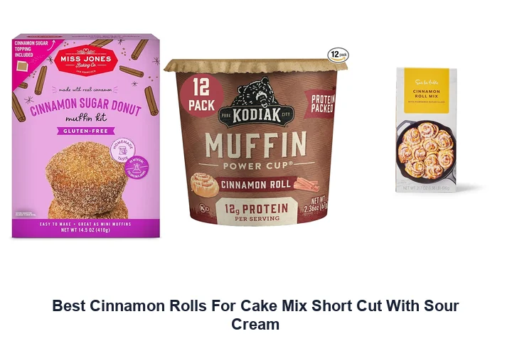 Best Cinnamon Rolls For Cake Mix Short Cut With Sour Cream