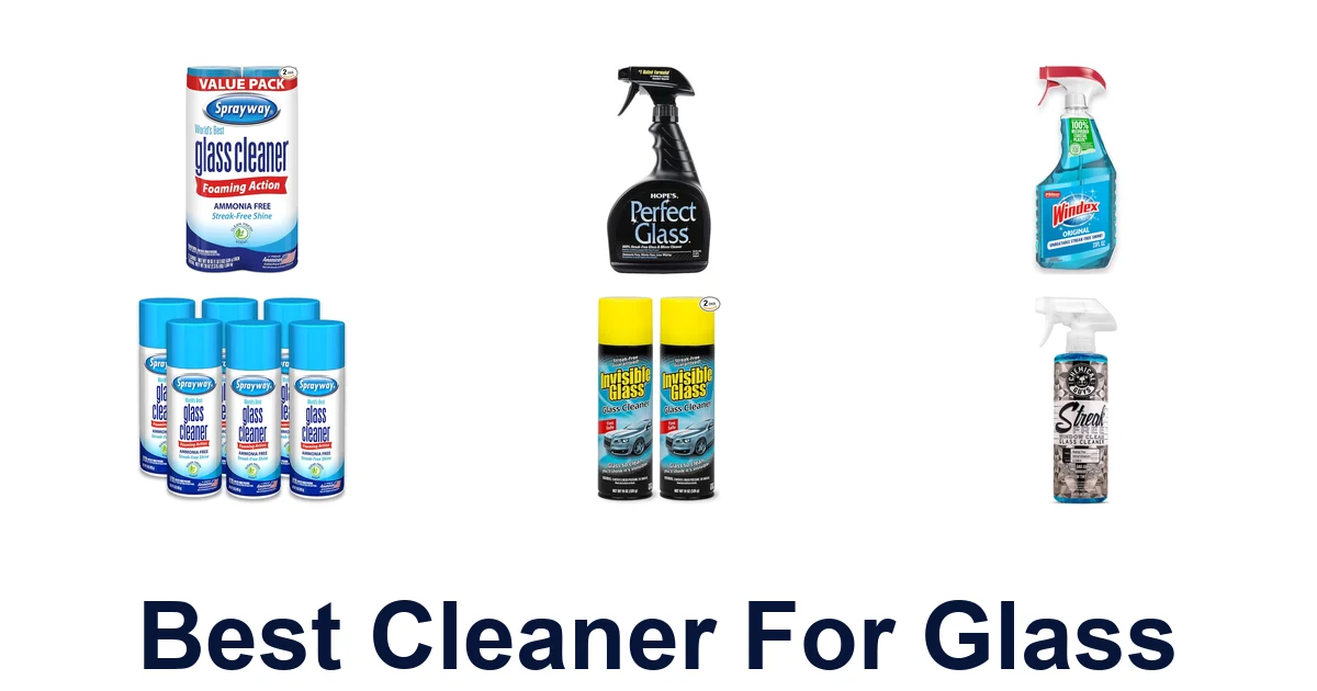 best cleaner for glass