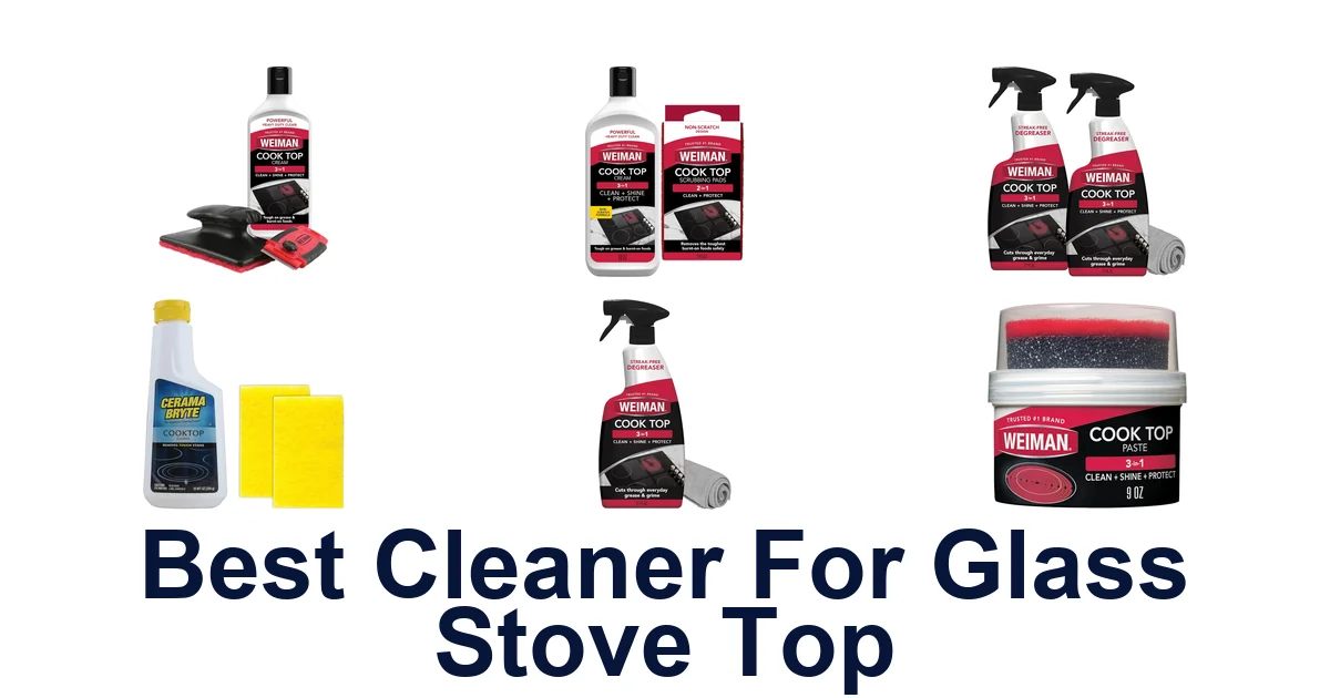 best cleaner for glass stove top