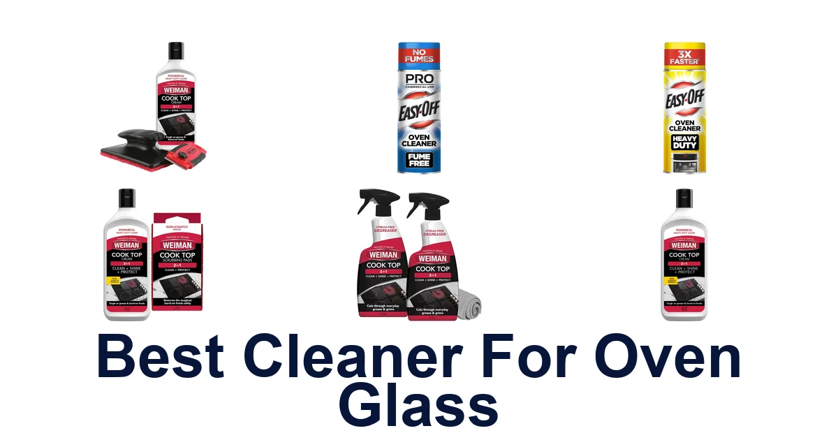 best cleaner for oven glass