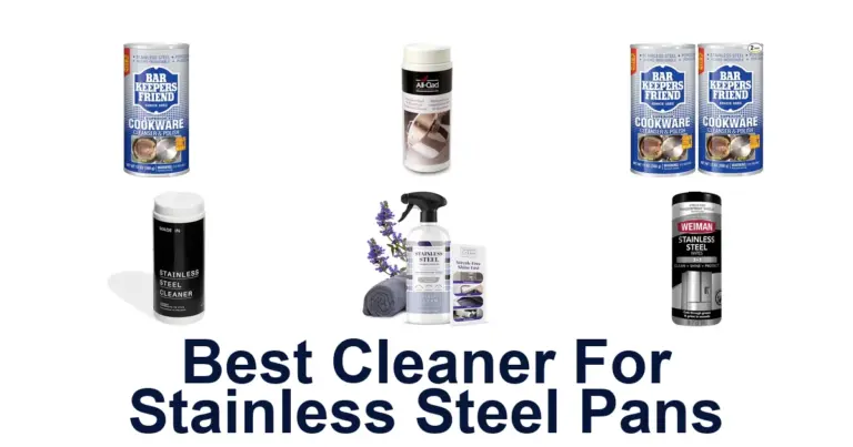 best cleaner for stainless steel pans