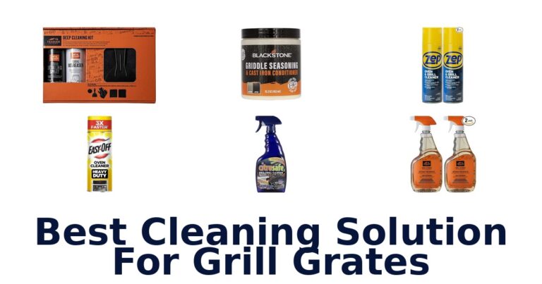 best cleaning solution for grill grates