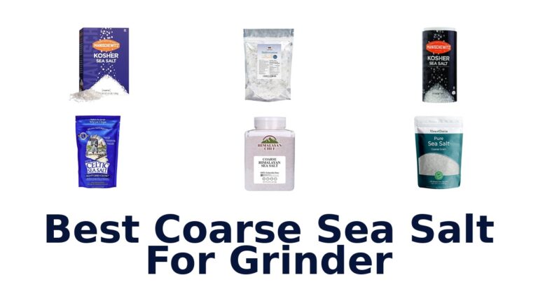 best coarse sea salt for grinder