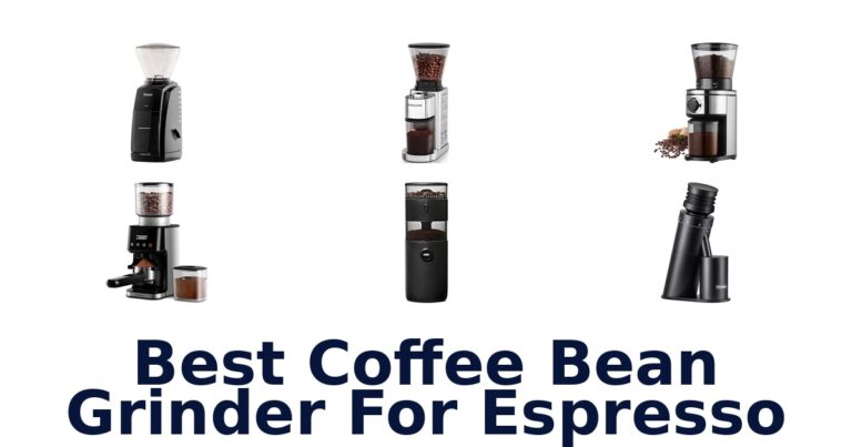 best coffee bean grinder for espresso