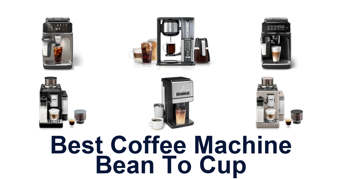 best coffee machine bean to cup