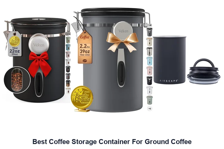 Best Coffee Storage Container For Ground Coffee
