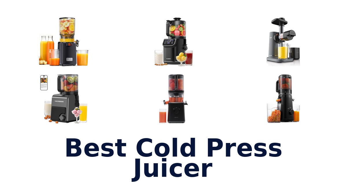 best cold press juicer