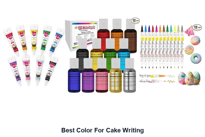 Best Color For Cake Writing