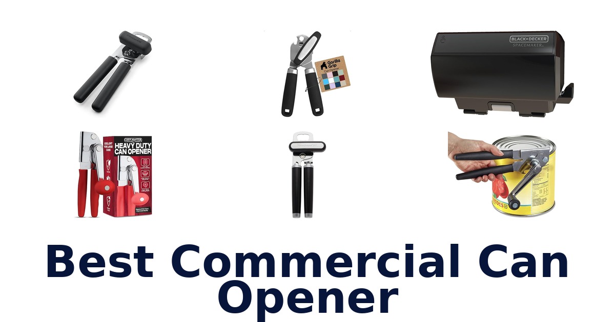 best commercial can opener
