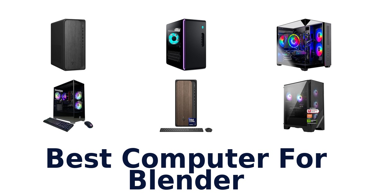 best computer for blender