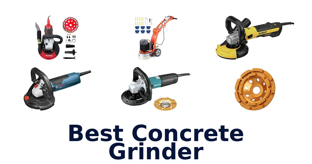 best concrete grinder