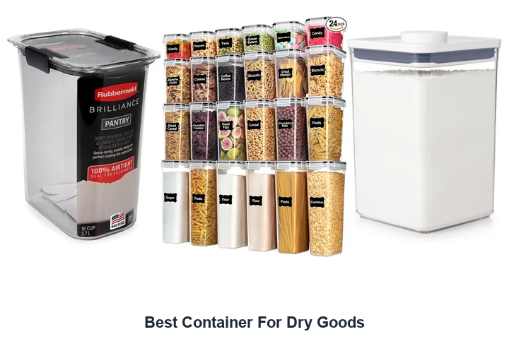 Best Container For Dry Goods