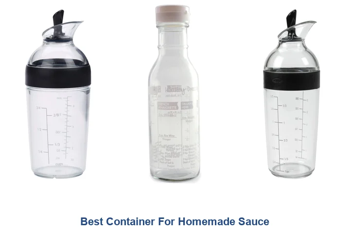Best Container For Homemade Sauce