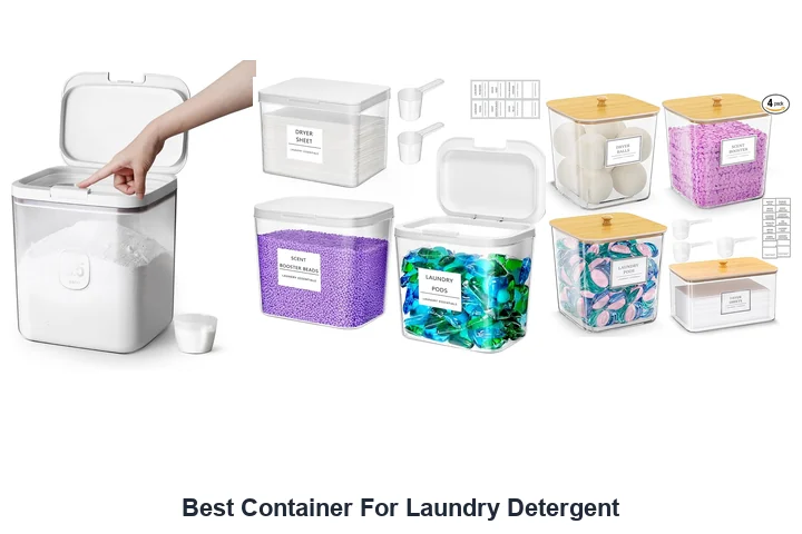 Best Container For Laundry Detergent