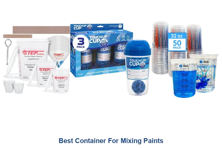 Best Container For Mixing Paints