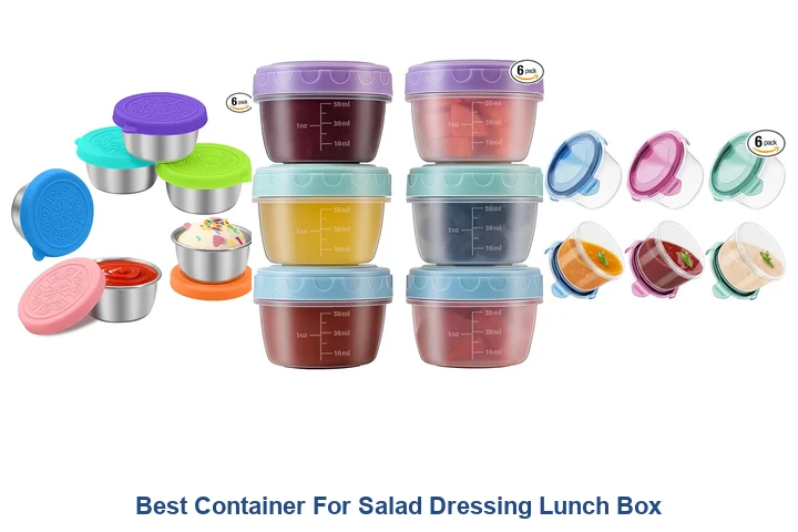 Best Container For Salad Dressing Lunch Box