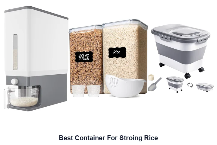 Best Container For Stroing Rice