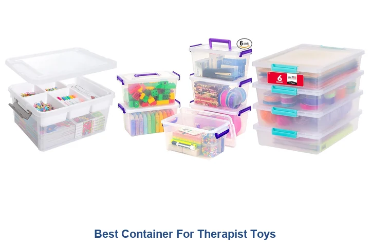 Best Container For Therapist Toys